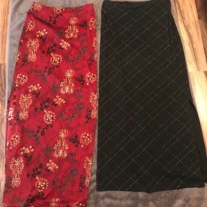 2 long skirts